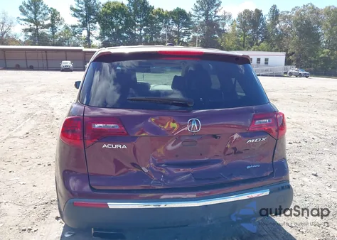 2012 Acura Mdx Technology Package z USA, uszkodzony, nr VIN 2HNYD2H38CH532673